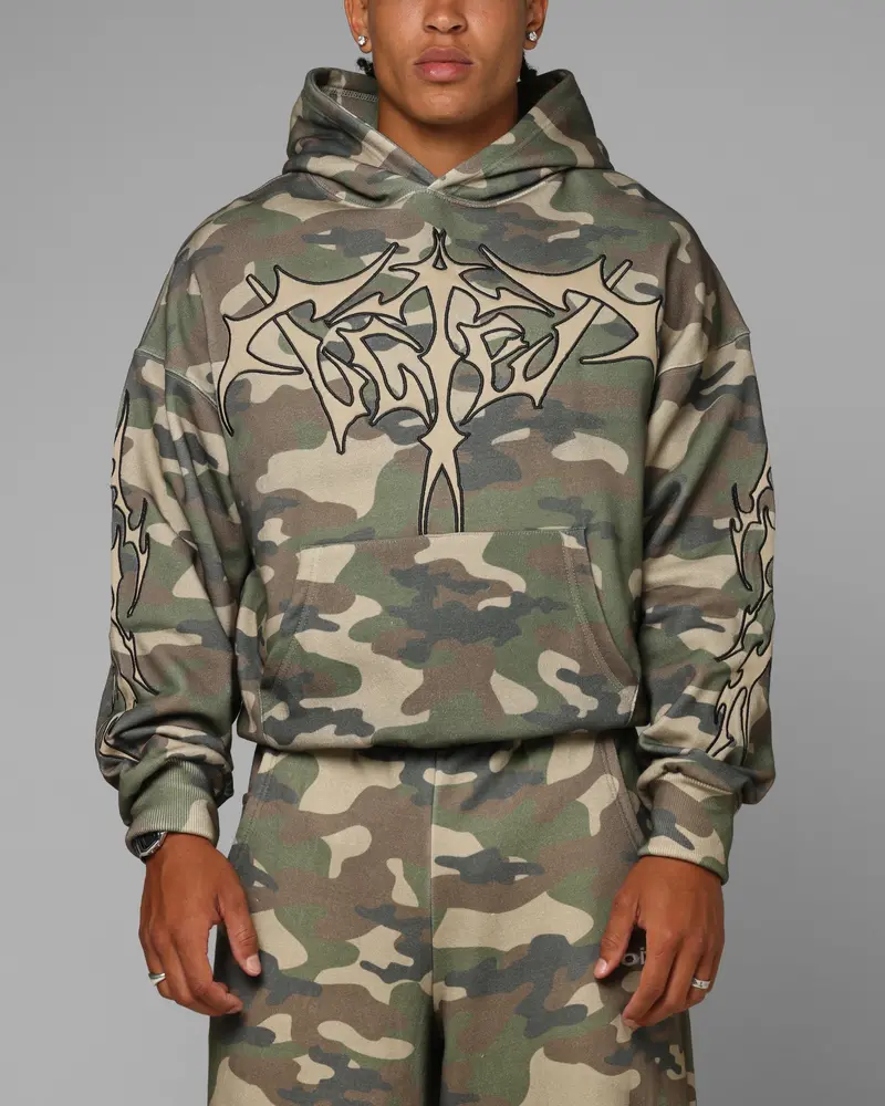 Loiter Silicone Hoodie Camo 1