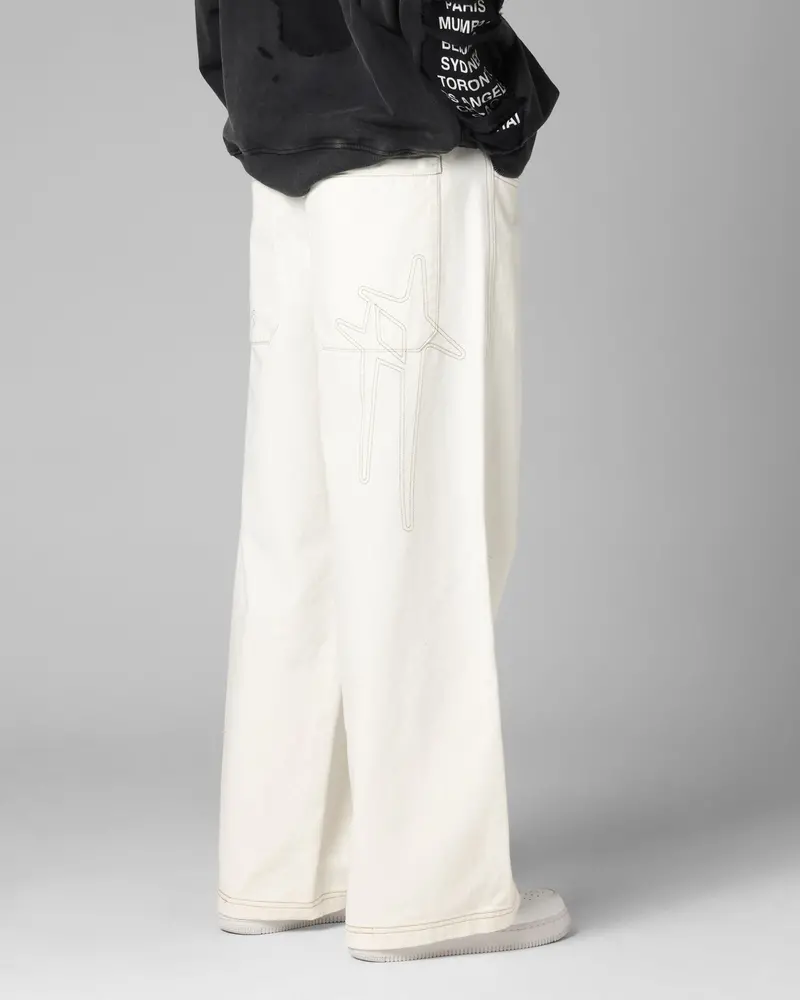 Loiter Star Born Jeans Off White 1