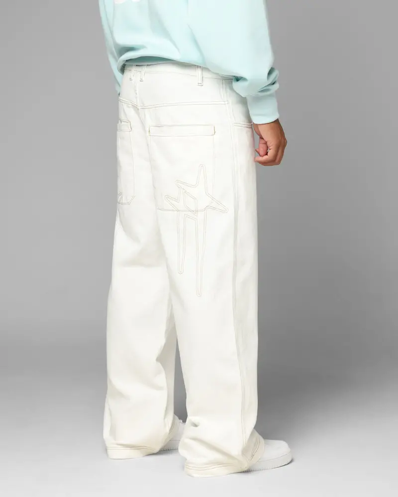 Loiter Star Born Jeans Off White 1