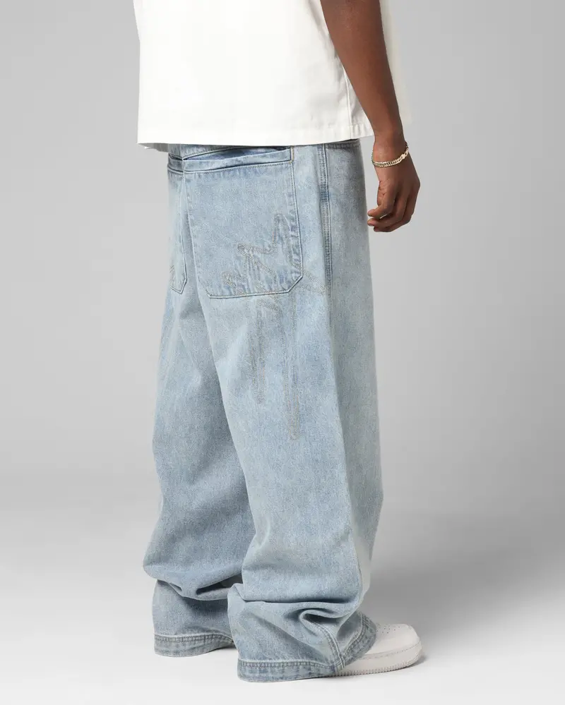 Loiter Star Born Jeans Washed Blue 1