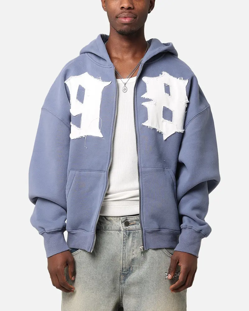 Loiter Star Child Zip Hoodie Navy 1