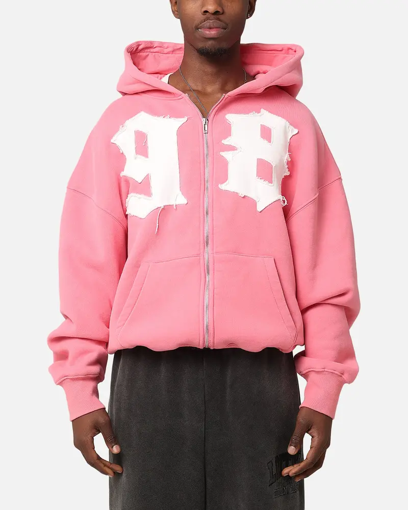 Loiter Star Child Zip Hoodie Pink 1