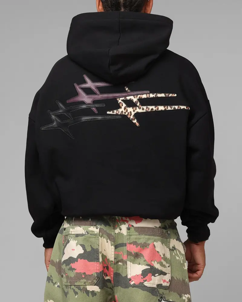 Loiter Star Global Hoodie Black 1