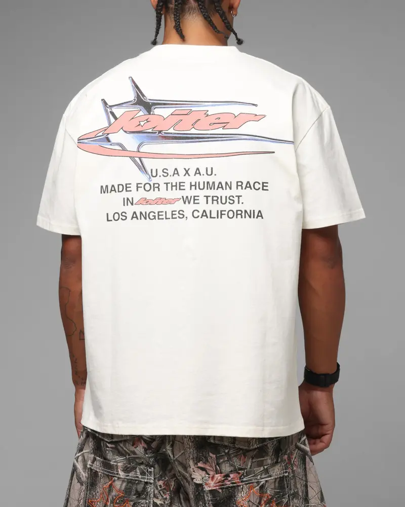 Loiter Stormbred T-Shirt Off White 1