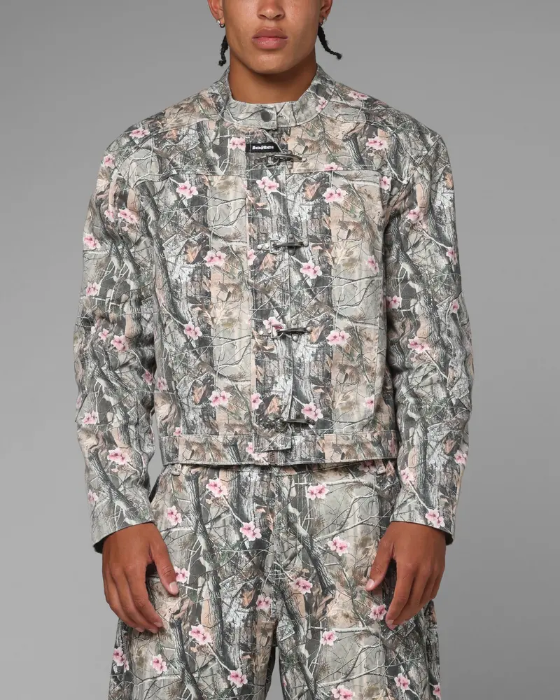 Loiter Thrasher Jacket Pink Tree Camo 1