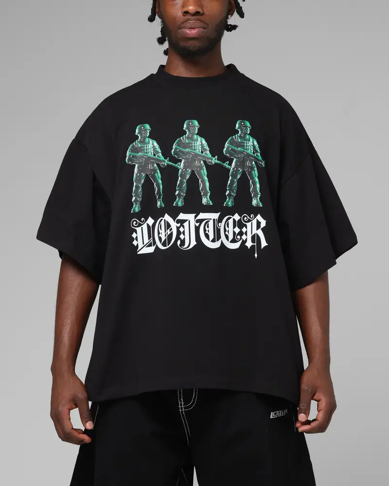 Loiter Toy Soldier Premium T-Shirt Black 1