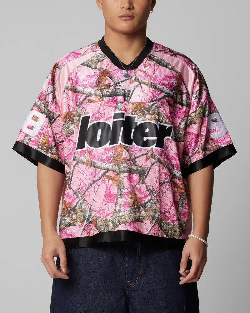 Loiter Training Jersey Pink Camo 1