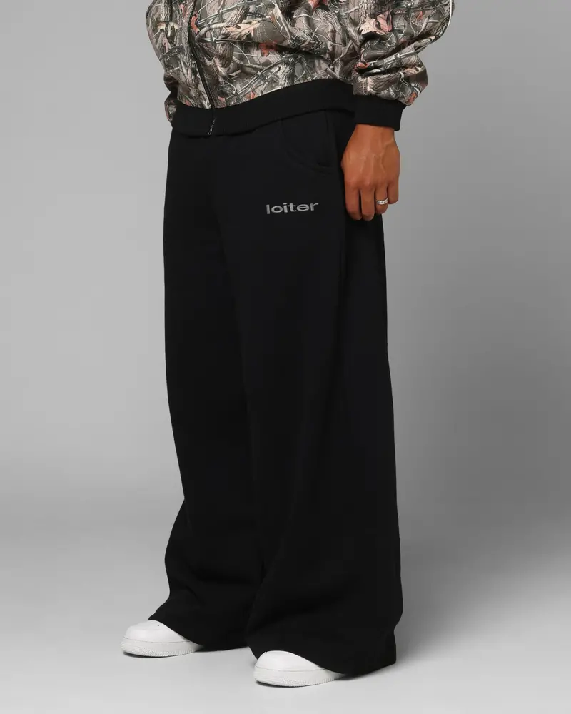 Loiter Ultra Hybrid Sweatpants Black 1