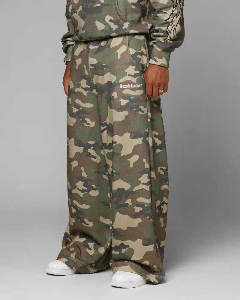 Loiter Ultra Hybrid Sweatpants Camo 1