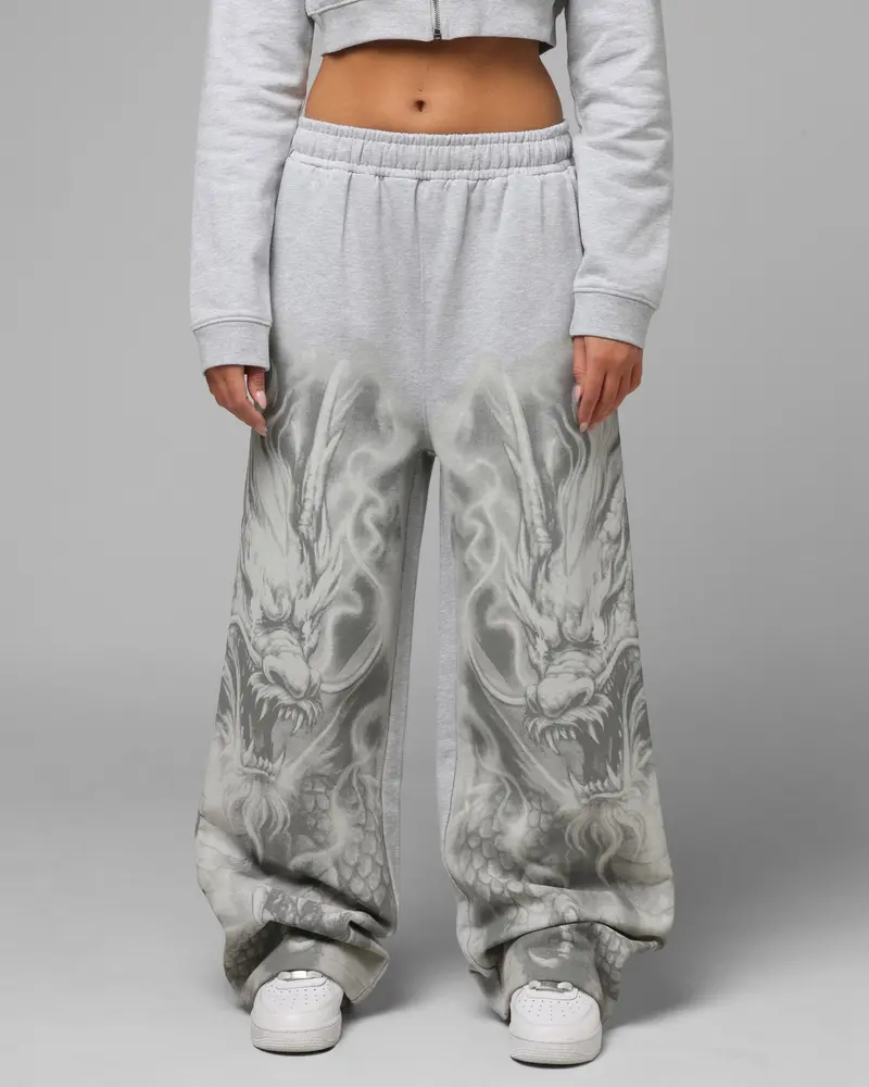 Loiter Women's Drako Sweatpants Grey Marle 1