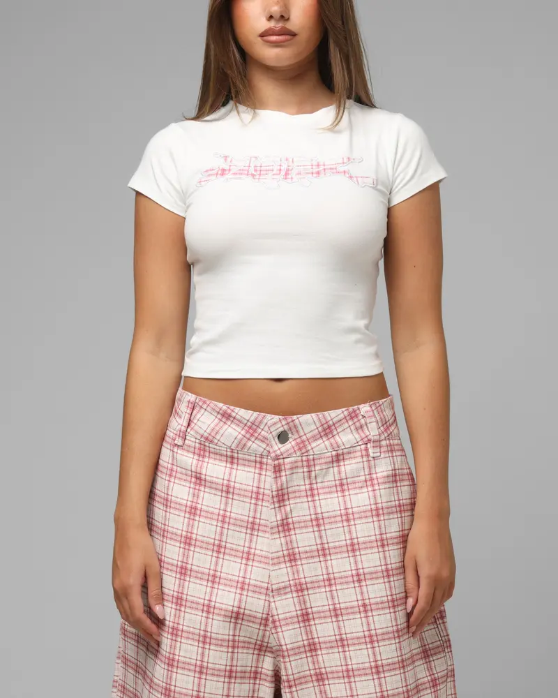 Loiter Women's Global Baby T-Shirt White 1