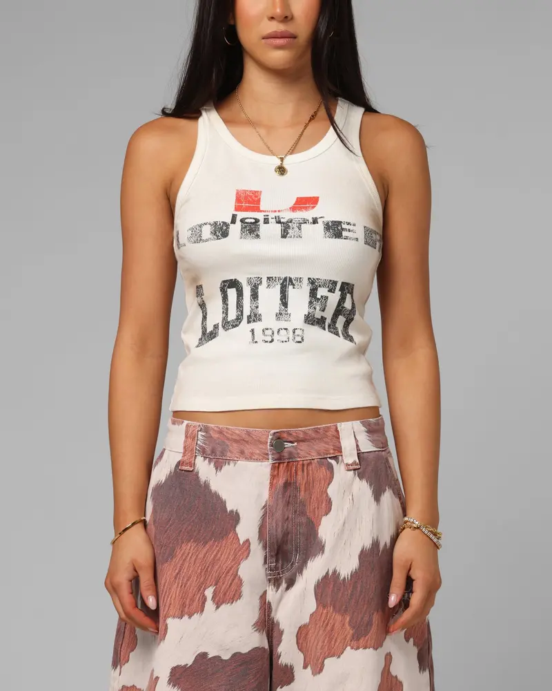 Loiter Women's Oil Rig Tank White 1