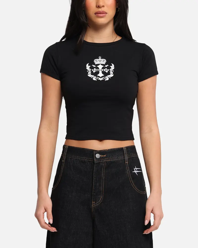 Loiter Women's Purity Baby T-Shirt Black 1