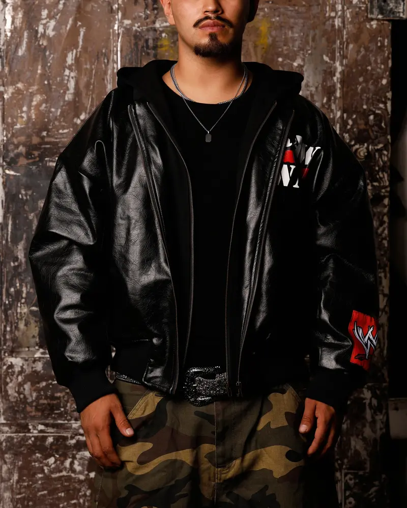 Loiter X Wwe Raw Is War Jacket Black 1