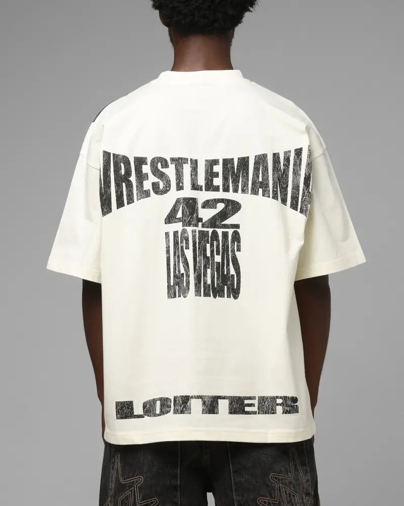 Loiter X Wwe Wrestlemania 42 T-Shirt Off White 2