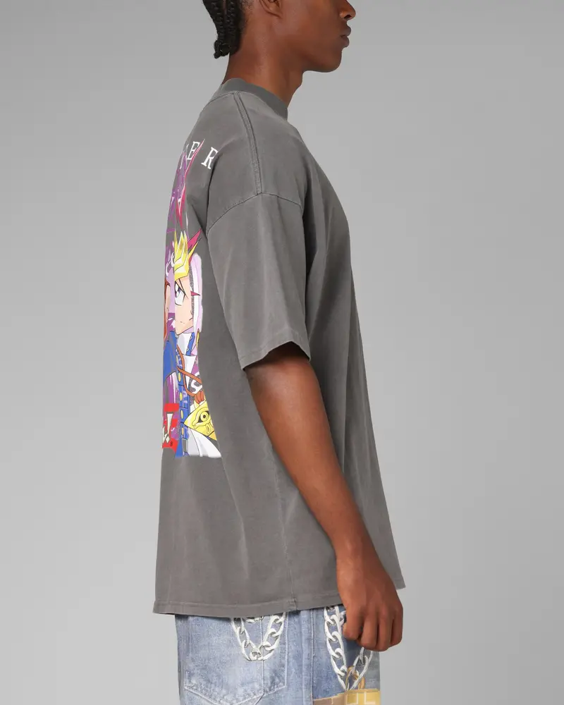 Loiter X Yu-Gi-Oh! Yugi T-Shirt Vintage Black 6
