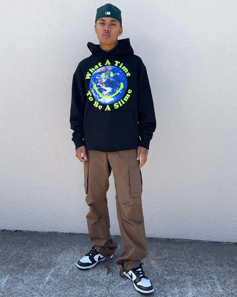 Los Angeles Radyo! What A Time To Be A Slime Hoodie Black 1