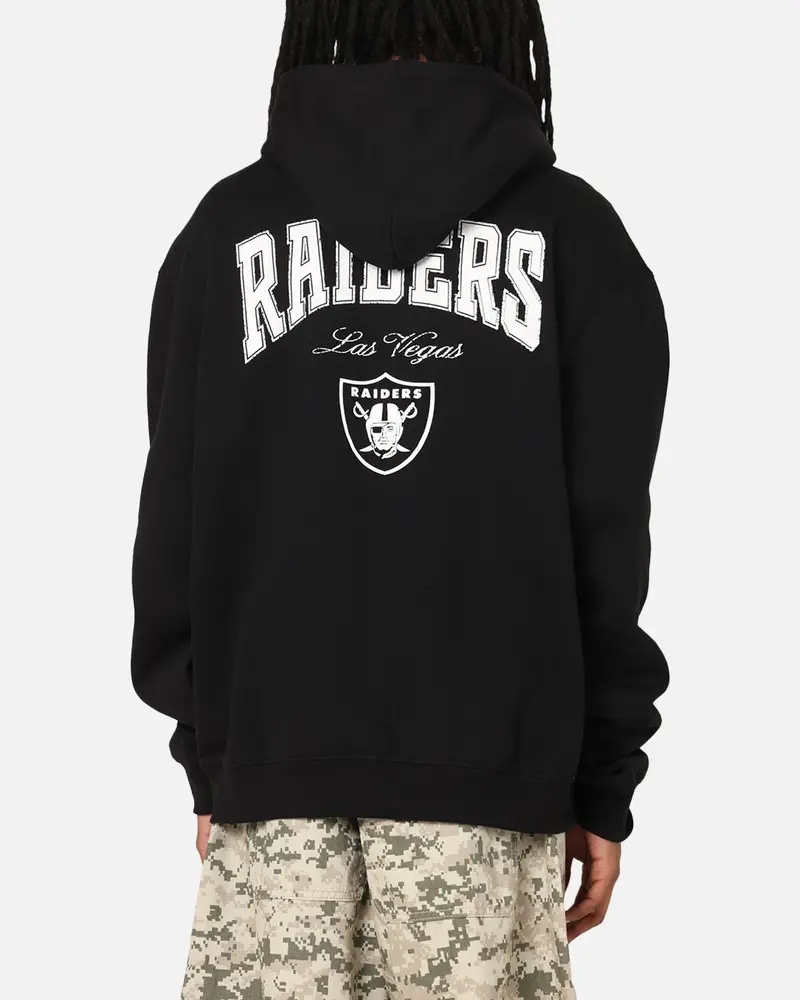 Majestic Athletic Las Vegas Raiders Champs Serial Mono Hoodie Black 1