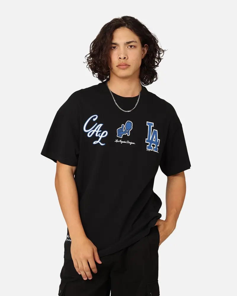 Majestic Athletic Los Angeles Dodgers City Graphic T-Shirt Faded Black 1
