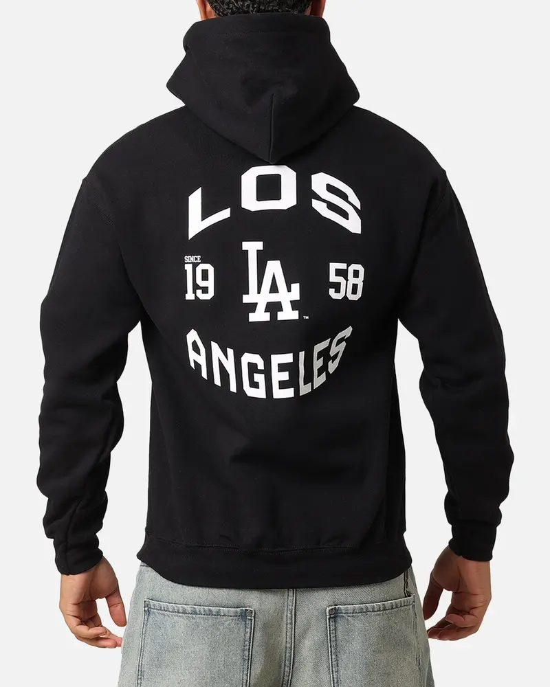 Majestic Athletic Los Angeles Dodgers Doyers Chest Hoodie Black 1