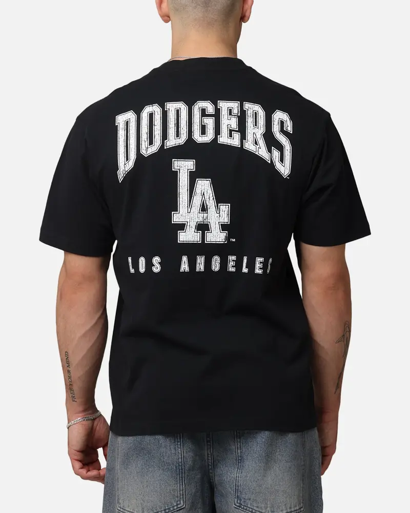Majestic Athletic Los Angeles Dodgers Doyers Crest T-Shirt Black 1