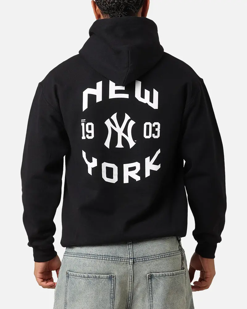 Majestic Athletic New York Yankees Doyers Chest Hoodie Black 1