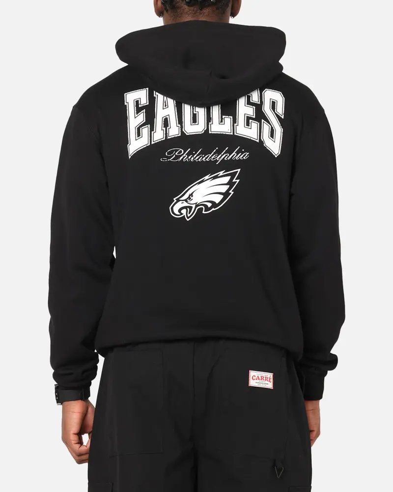 Majestic Athletic Philadelphia Eagles Champs Serial Mono Hoodie Black 1