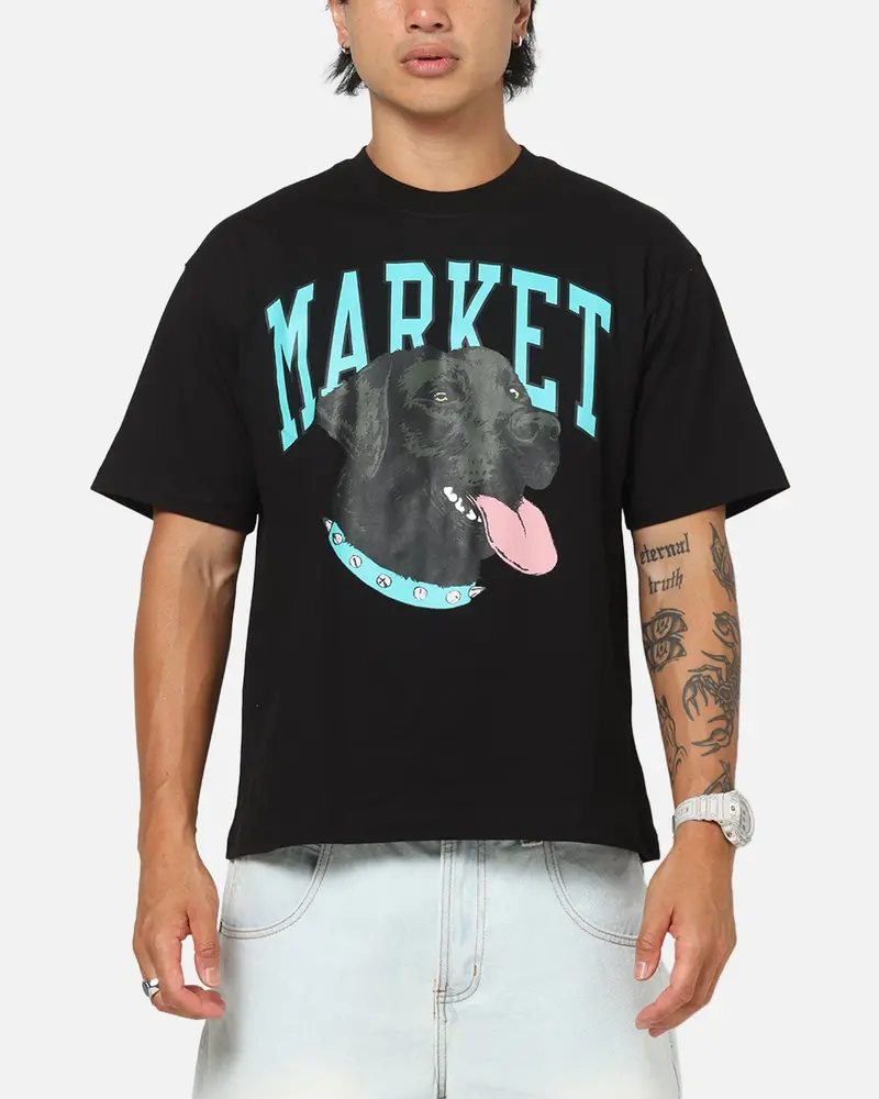 Market Black Lab Arc T-Shirt Black 1