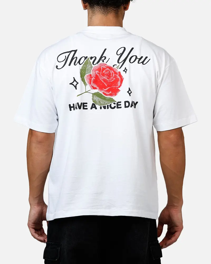 Market Thank You T-Shirt White 1