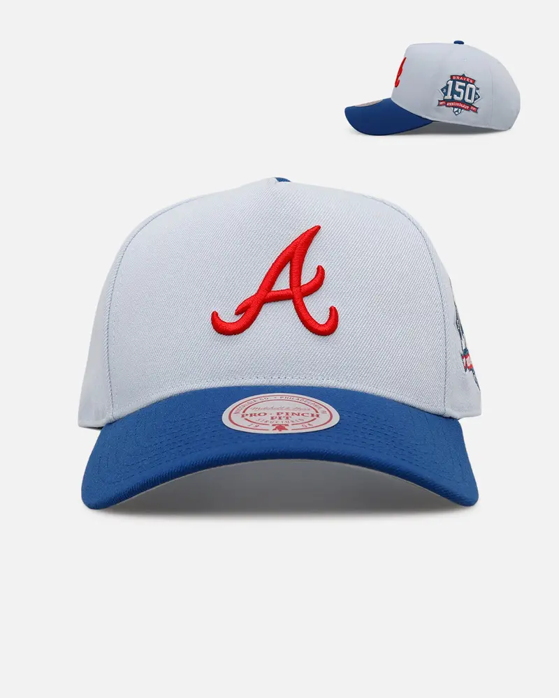 Mitchell & Ness Atlanta Braves 'Cherry Logo' Pro Pinch Snapback Cherry 1