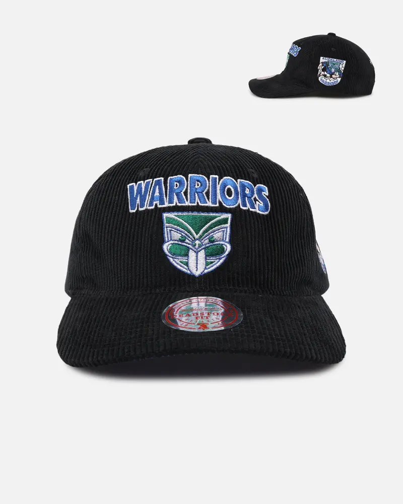 Mitchell & Ness Auckland Warriors Corduroy Deadstock Snapback Black 1