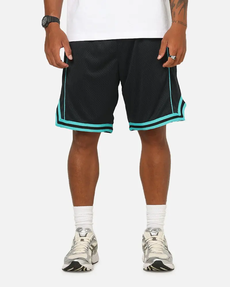 Mitchell & Ness Authentic Good Mesh Shorts Black/Blue 1