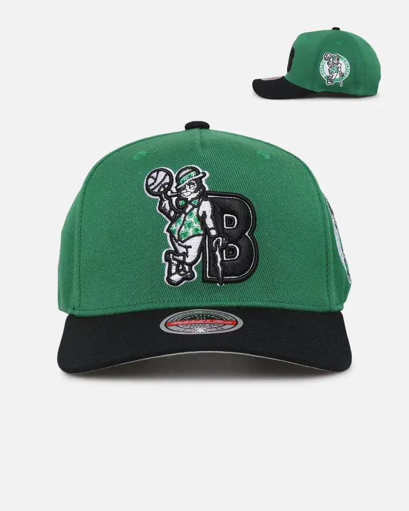 Mitchell & Ness Boston Celtics 'Luck Of The Irish' Mvp Snapback Green/Black 1