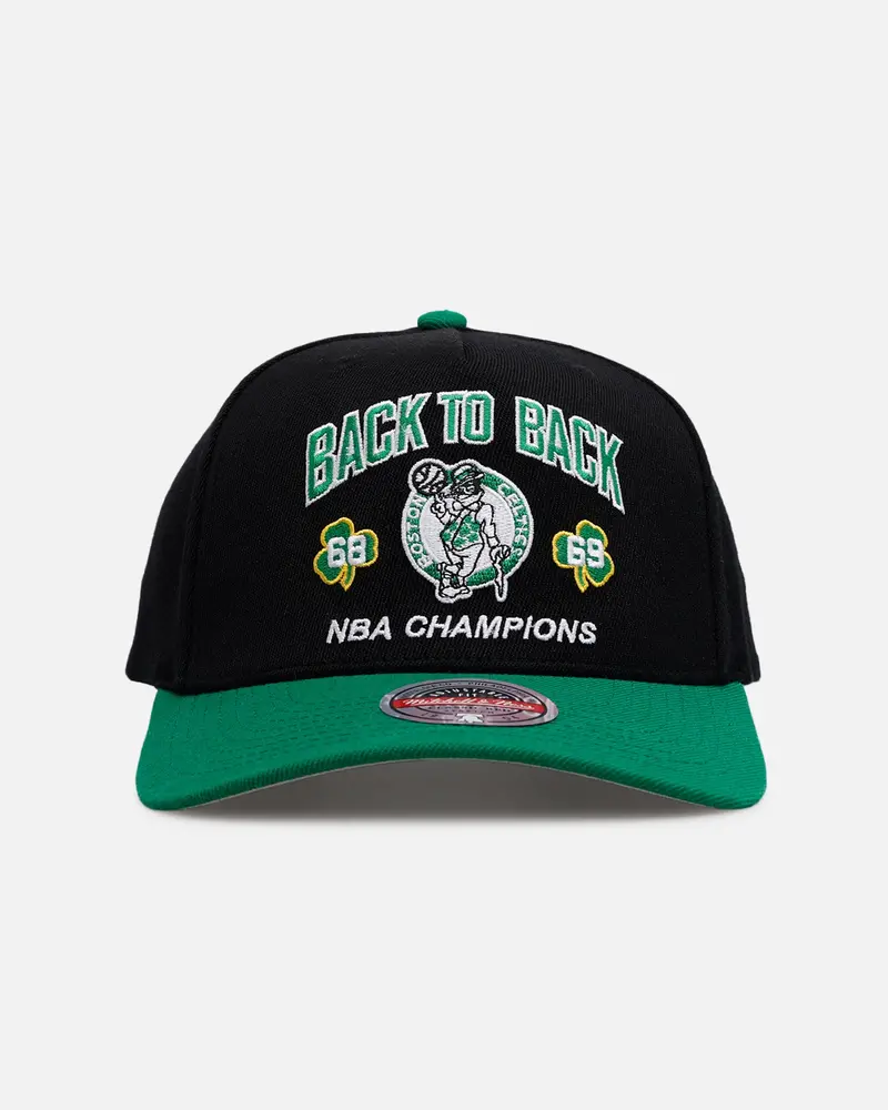 Mitchell & Ness Boston Celtics 'Nba Elite Finals' Mvp Snapback Black/Green 1