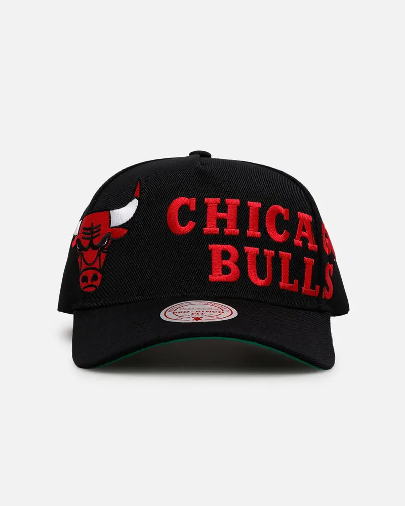Mitchell & Ness Chicago Bulls 'Busted' Pro Pinch Snapback Black 1