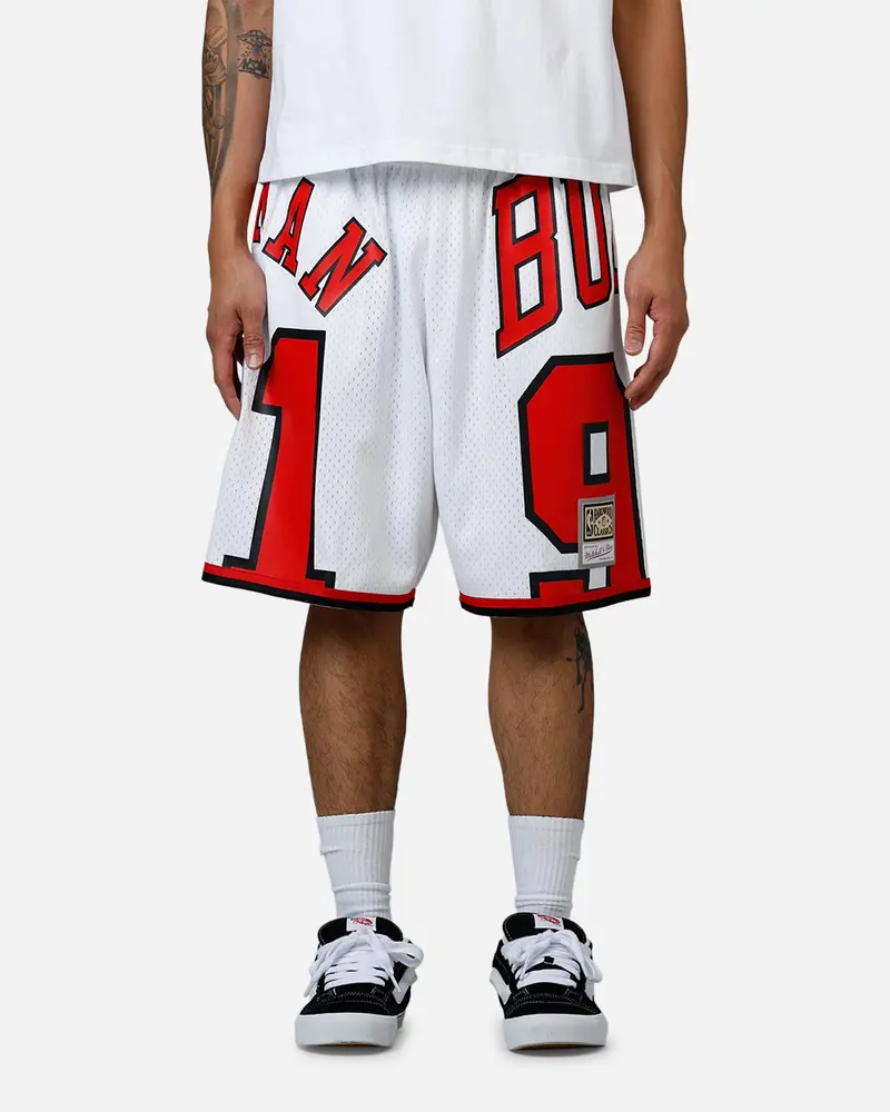 Mitchell & Ness Chicago Bulls Dennis Rodman Maxxed Out Shorts White/Red 1