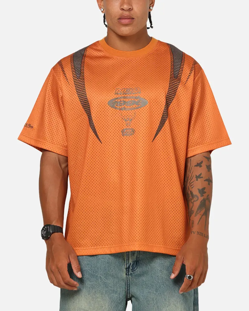 Mitchell & Ness Chicago Bulls Festival Jersey Orange/Brown 1