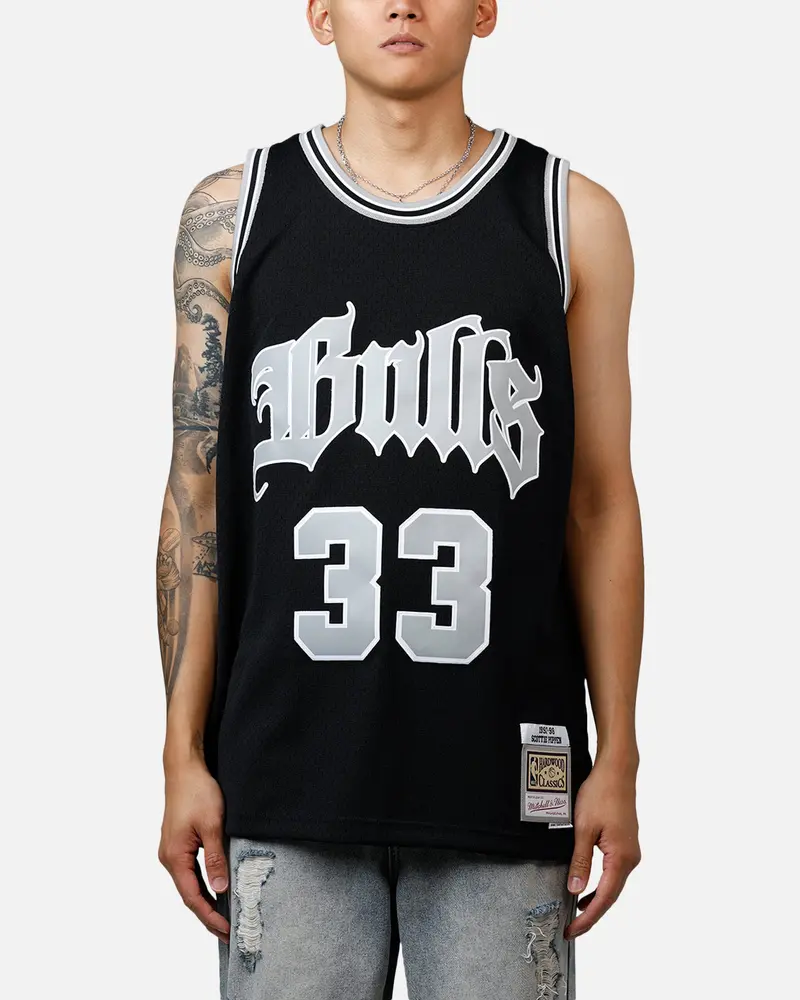 Mitchell & Ness Chicago Bulls Scottie Pippen Bulls Are Back Jersey Black 1