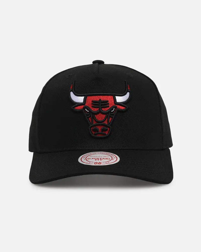 Mitchell & Ness Chicago Bulls Team Colour Logo Mvp Snapback Black 1