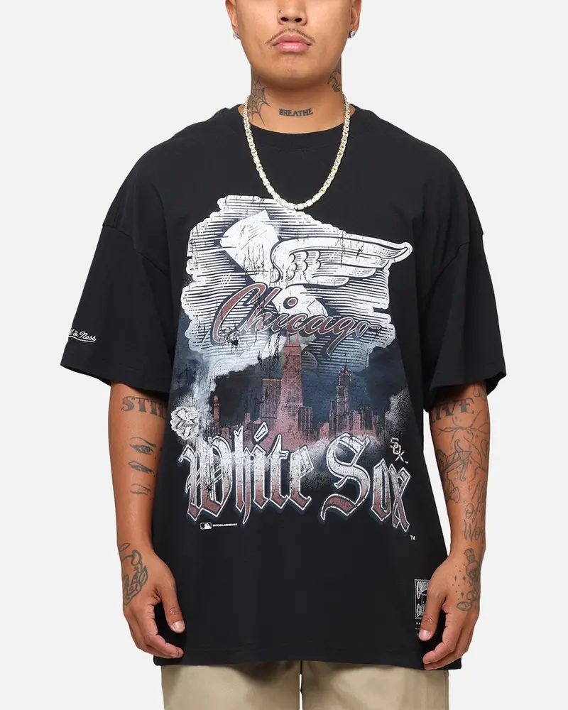 Mitchell & Ness Chicago White Sox Soaring T-Shirt Black 1