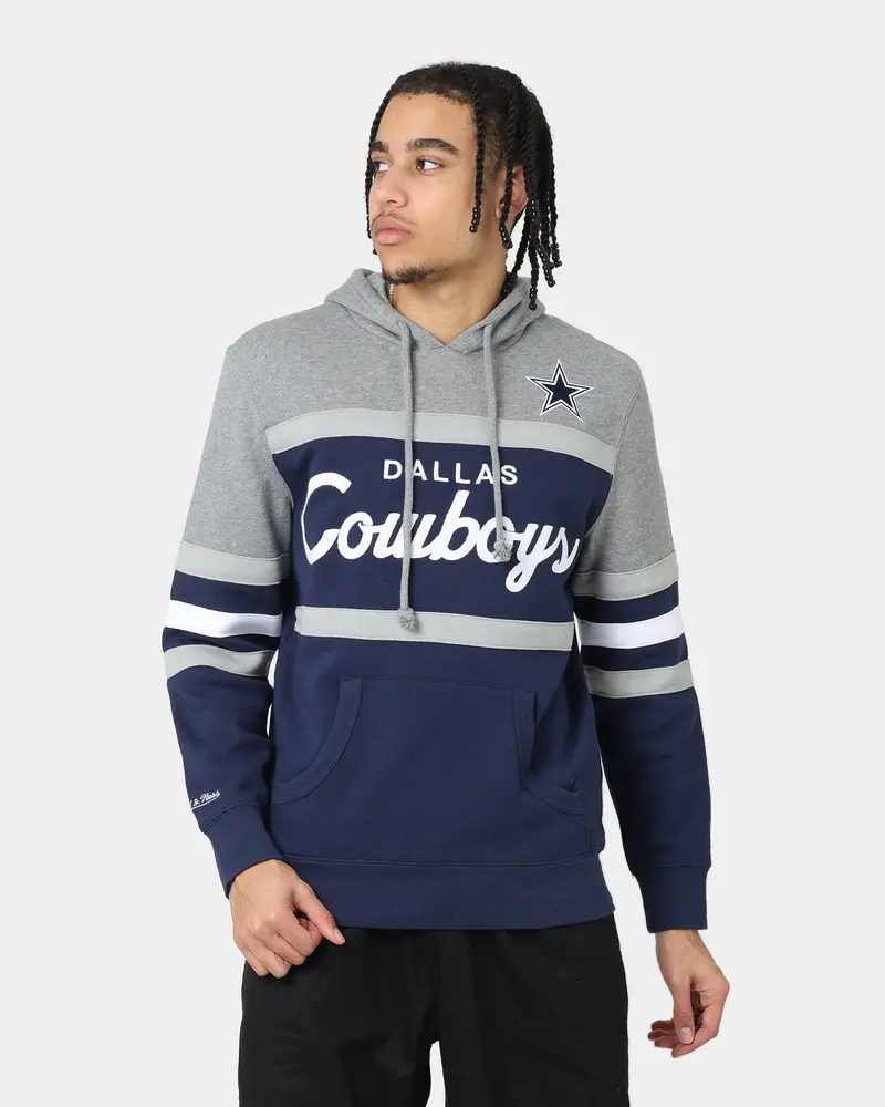 Mitchell & Ness Dallas Cowboys Head Coach Hoodie Navy 1