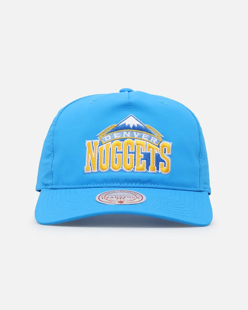 Mitchell & Ness Denver Nuggets Retro Matte Nylon Origins Snapback Blue 1
