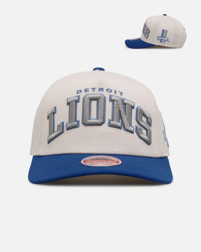Mitchell & Ness Detroit Lions 'Vintage Nfl' Mvp Snapback Natural 1