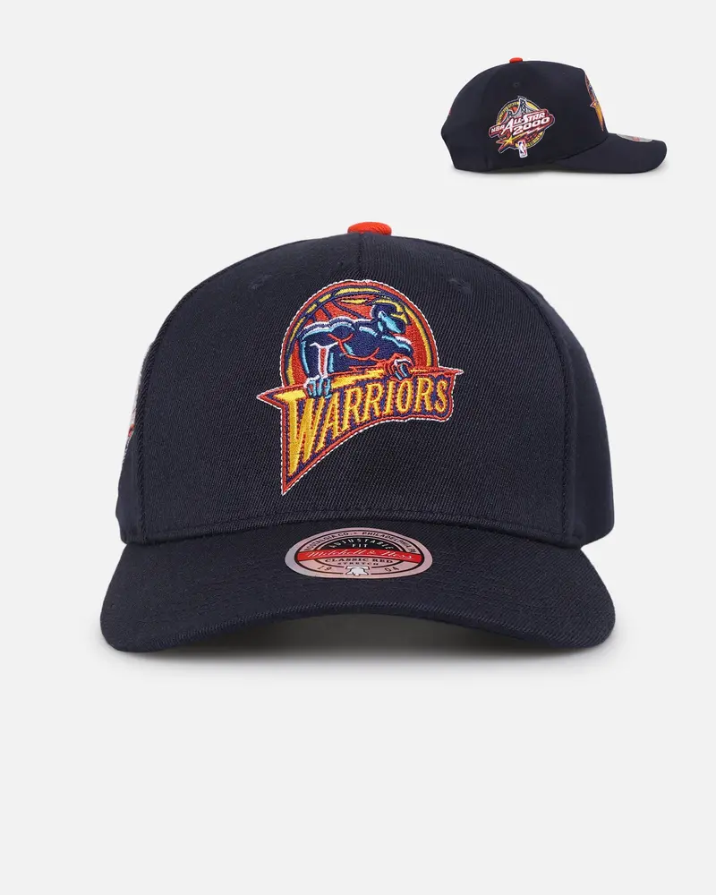 Mitchell & Ness Golden State Warriors 'All Star Collection' Mvp Snapback Navy 1