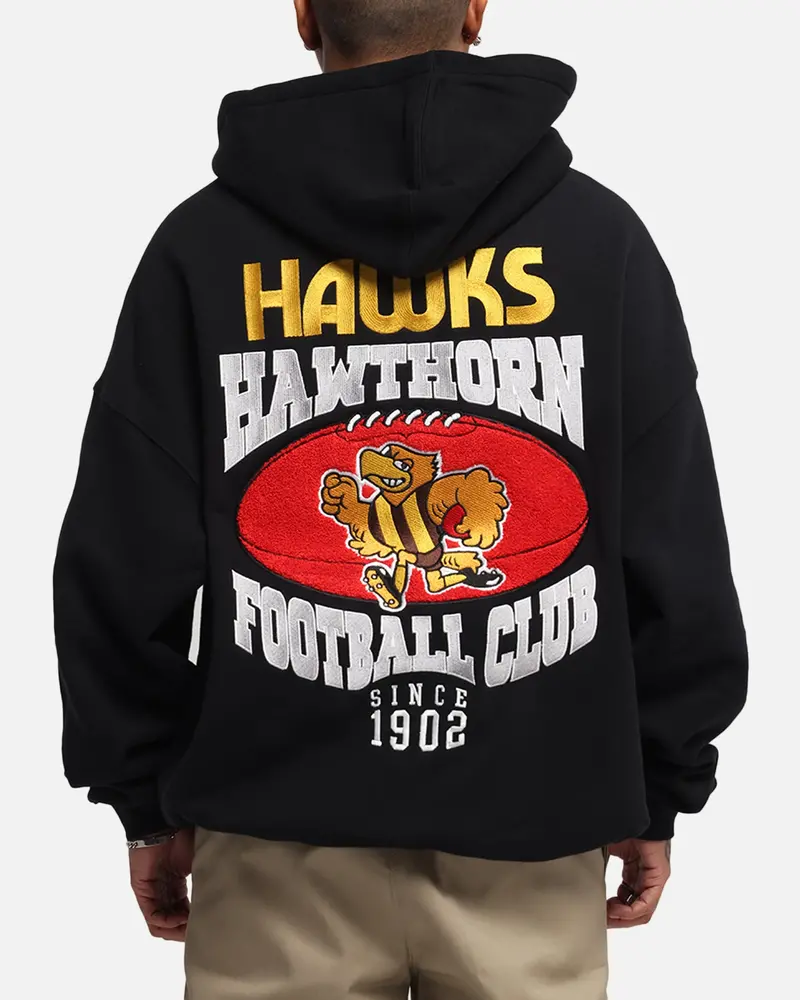 Mitchell & Ness Hawthorn Hawks Team Hoodie Solid Black 1