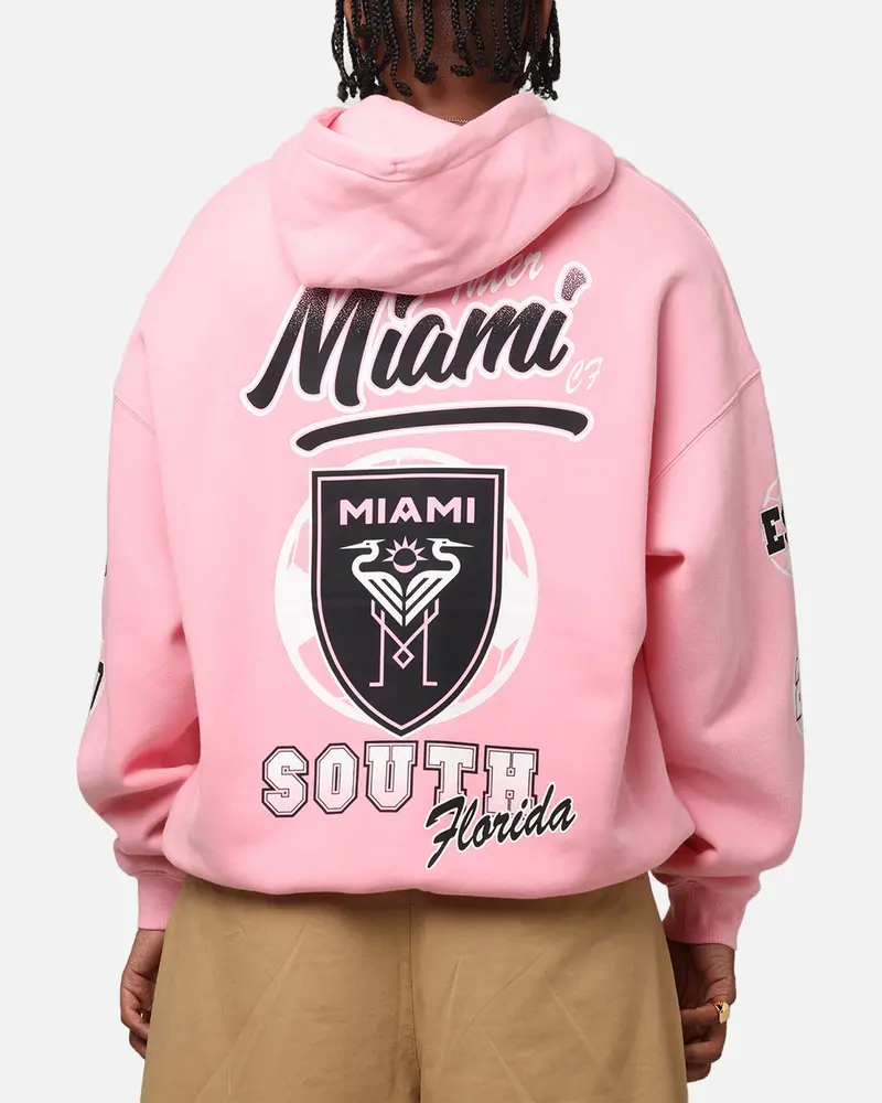 Mitchell & Ness Inter Miami Cf Inaugural Year Hoodie Pink 1