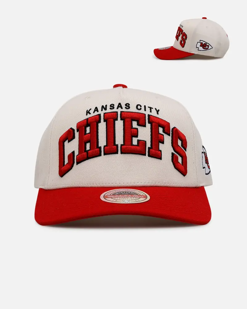 Mitchell & Ness Kansas City Chiefs 'Vintage Nfl' Mvp Snapback Natural 1