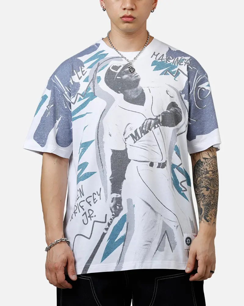 Mitchell & Ness Ken Griffey Jr. Showstopper T-Shirt Navy 1