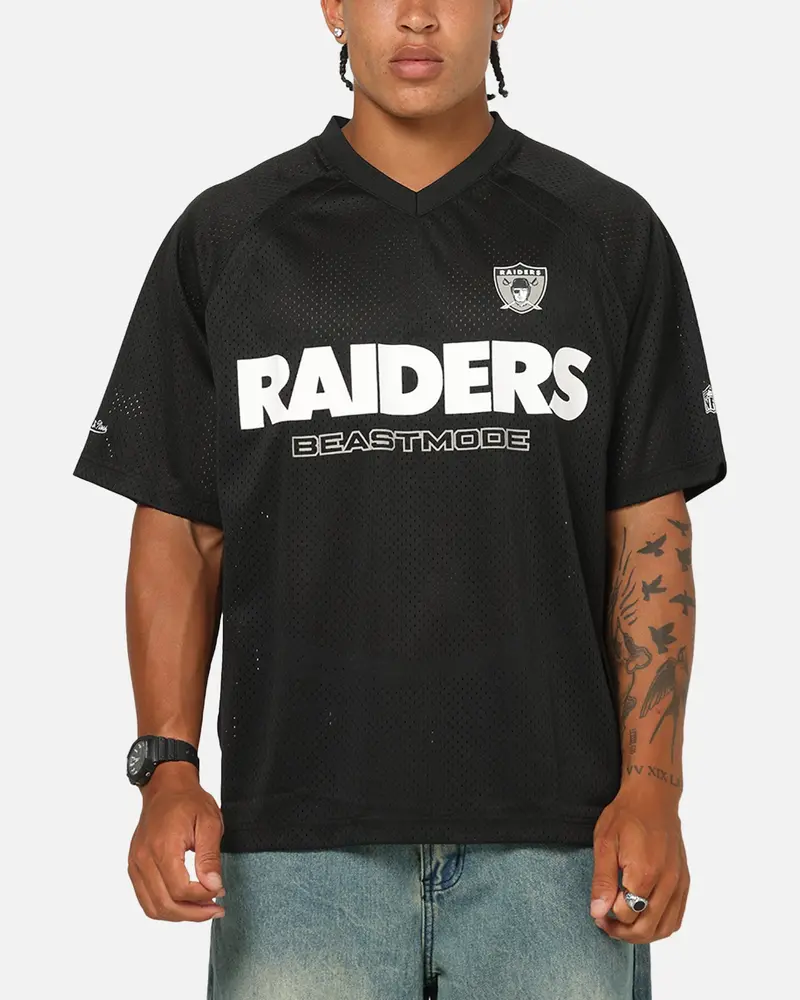 Mitchell & Ness Las Vegas Raiders Beastmode Jersey Black 1