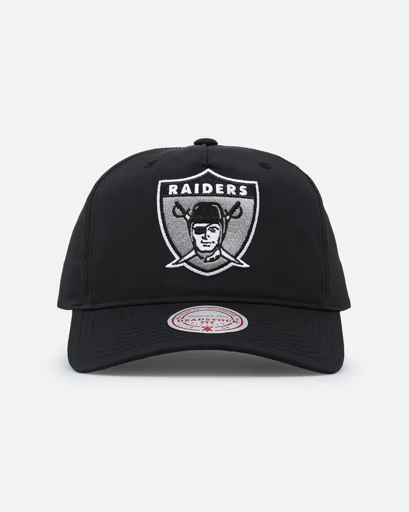 Mitchell & Ness Las Vegas Raiders Retro Matte Nylon Origins Snapback Black 1